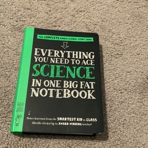 Big fat science notebook educational book